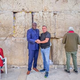 In November ‘24 The NCPC boss visited Israel as preparation to pilgrimage later this year.